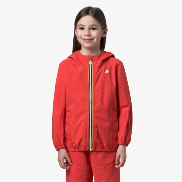 K-Way Lily Stretch Dot K4125CW geaca fete Red Poppy subtire