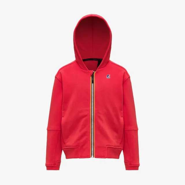 K-Way Pros PC hanorac copii rosu Red Poppy