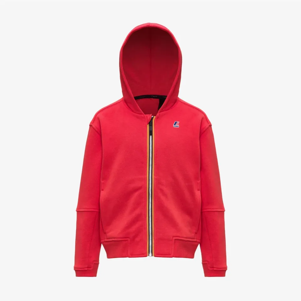 K-Way Pros PC hanorac copii rosu Red Poppy