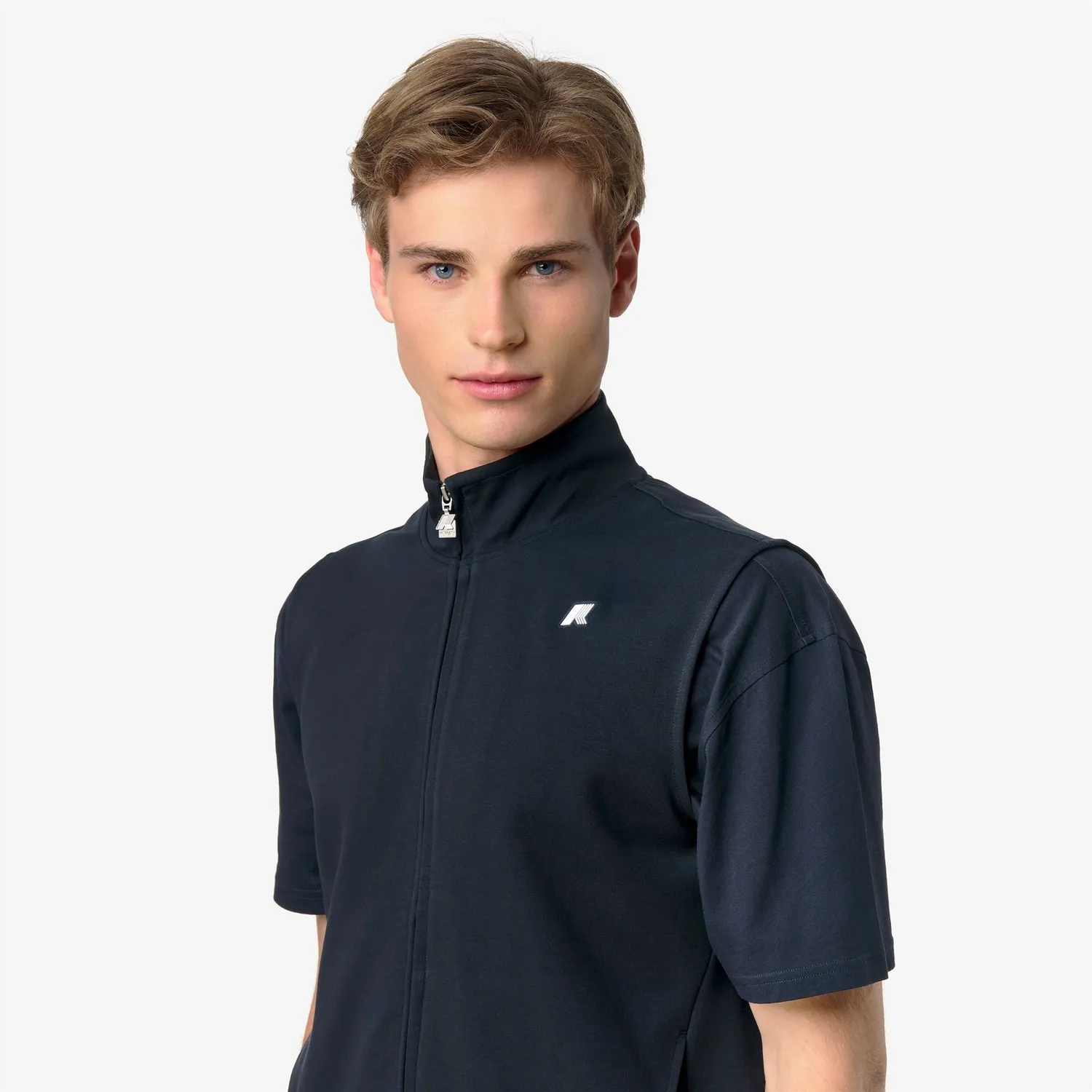 K-Way Kylian K5122WW vesta barbati albastru stretch