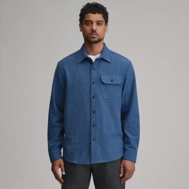 Eddie Bauer Favorite camasa flanel barbati bleumarin bumbac