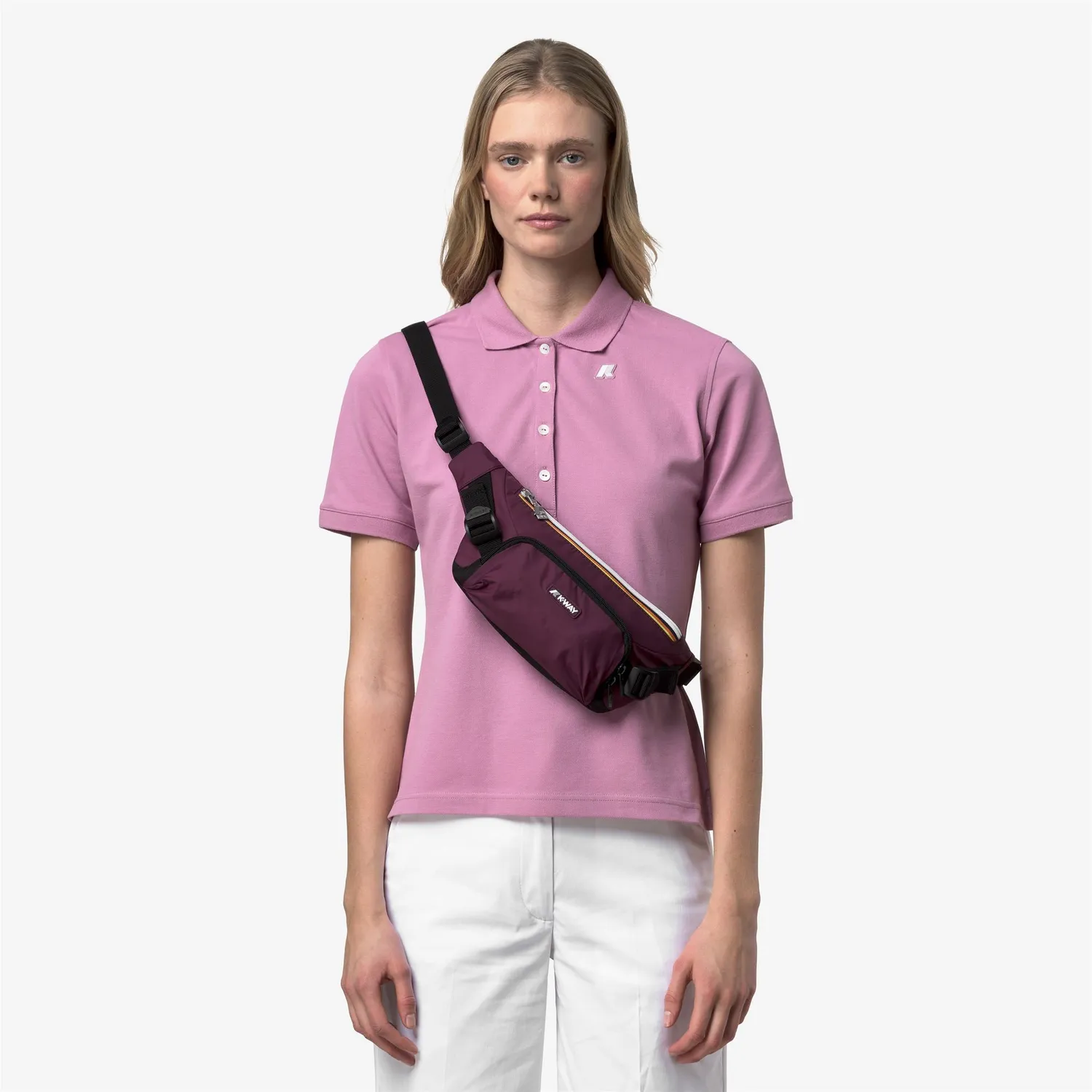 K-Way Fericy S borsetă unisex violet impermeabilă