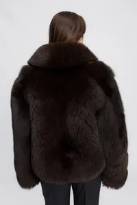 Mareus Vulpe Polara Dark Cocoa 466 haina blana maro 50 cm