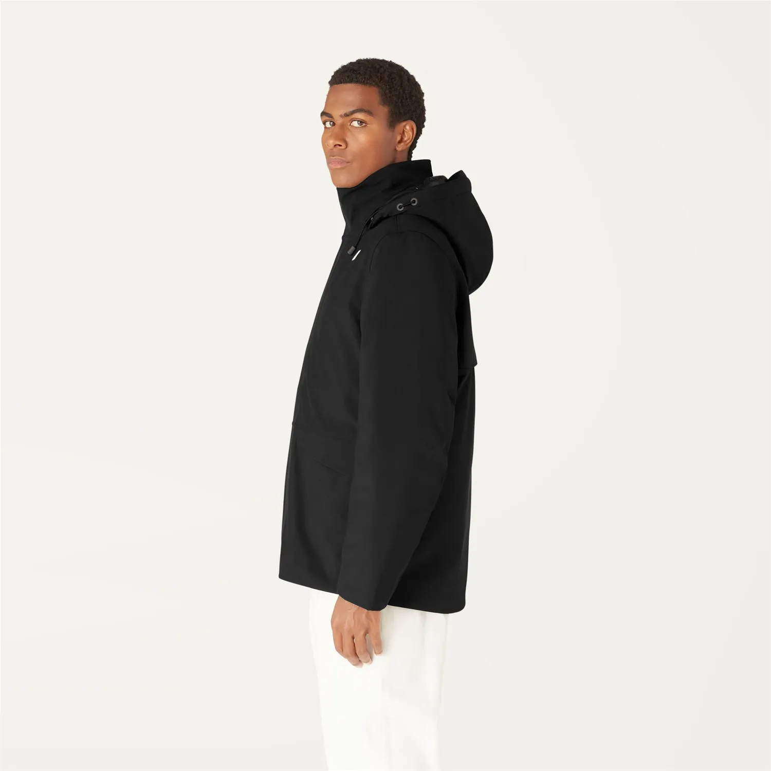 K-Way Jackel Bonded geaca barbati neagra captusita