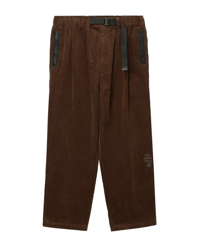 Alpha Industries UNFRM Corduroy Cargo pantaloni Rust bumbac