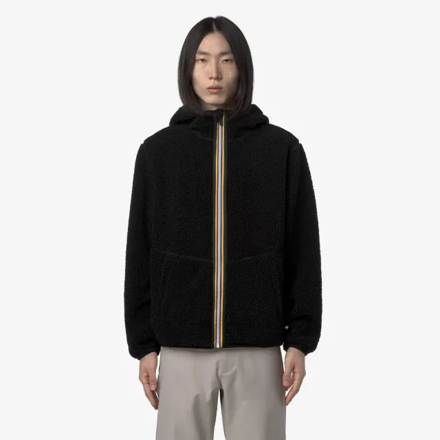 K-Way Jack Sherpa Polar Double fleece negru bărbați