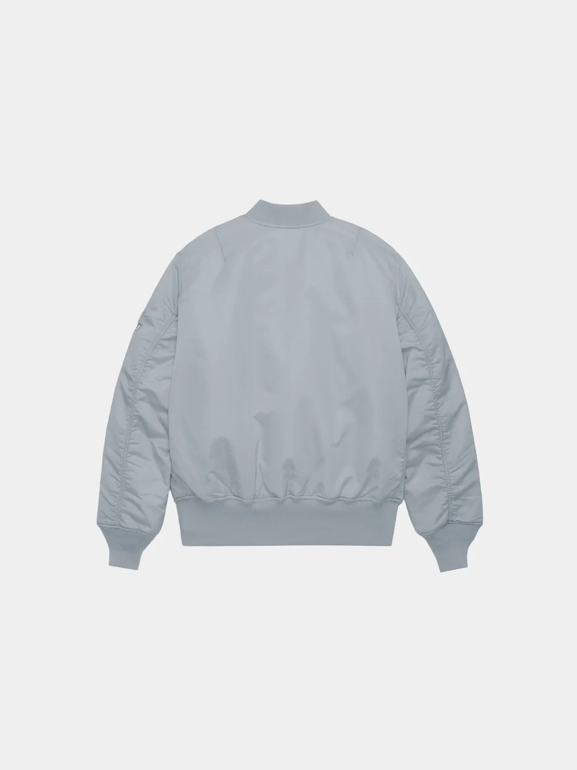 Alpha Industries MA-1 Heritage Mist geaca bomber gri reversibila