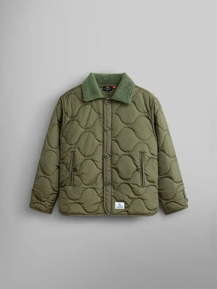 Alpha Industries Liner geaca dama verde matlasata