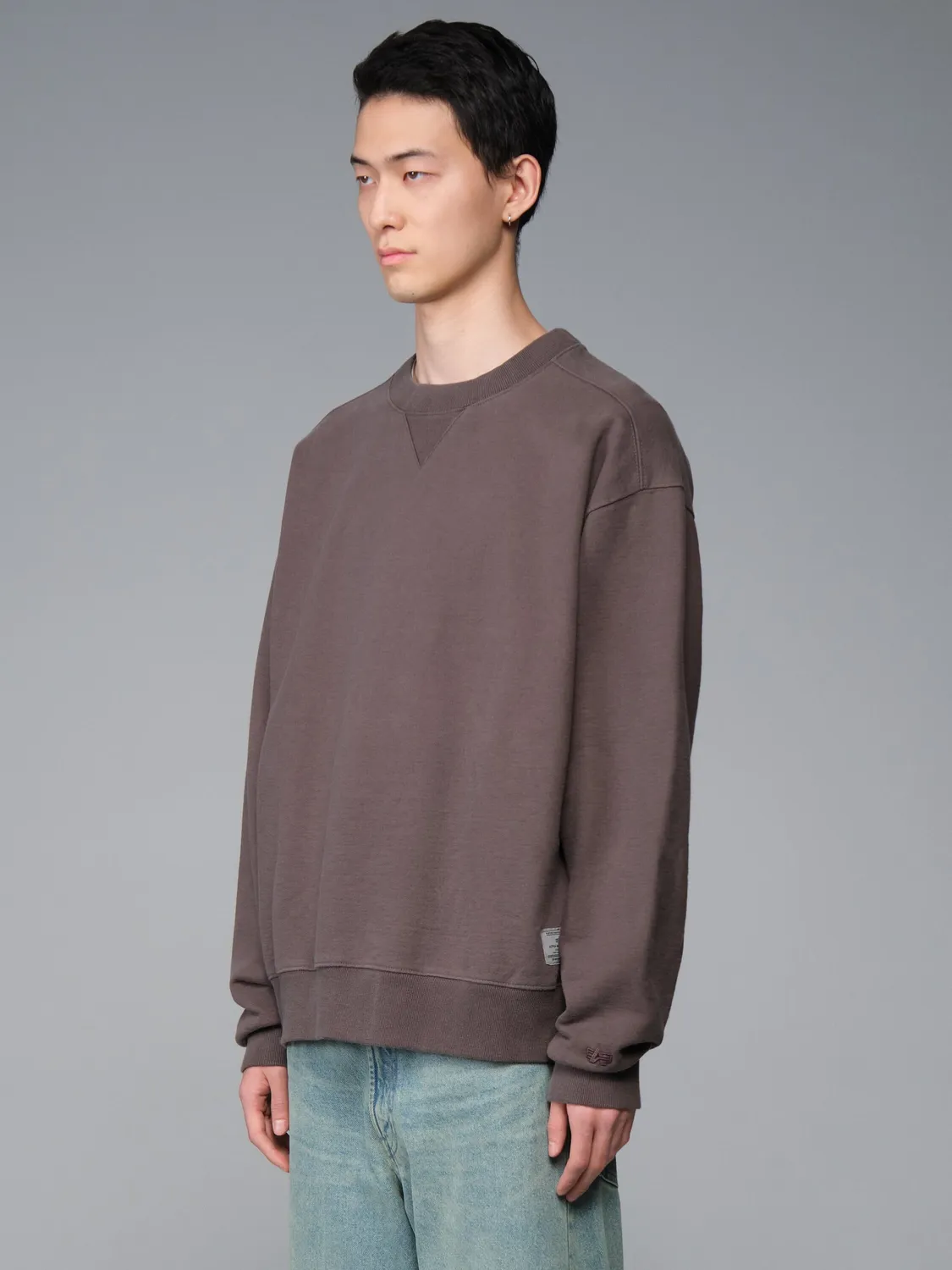 Alpha Industries Essential Crew Battlewash bluza