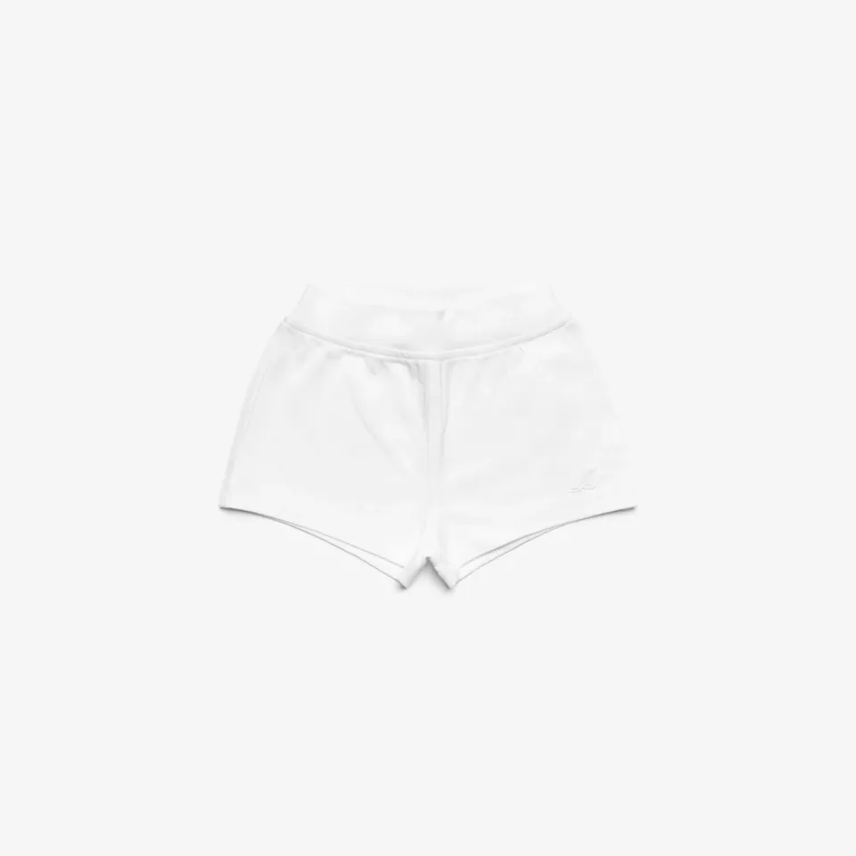 K-Way Noisette Pique sort copii alb bumbac elastic