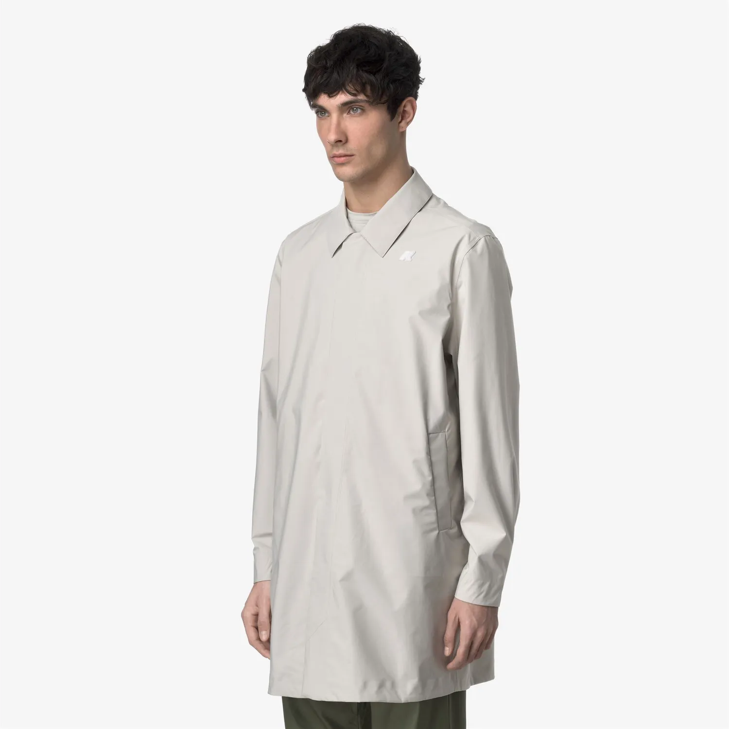 K-Way Kenley geaca barbati bej 3/4 impermeabila stretch