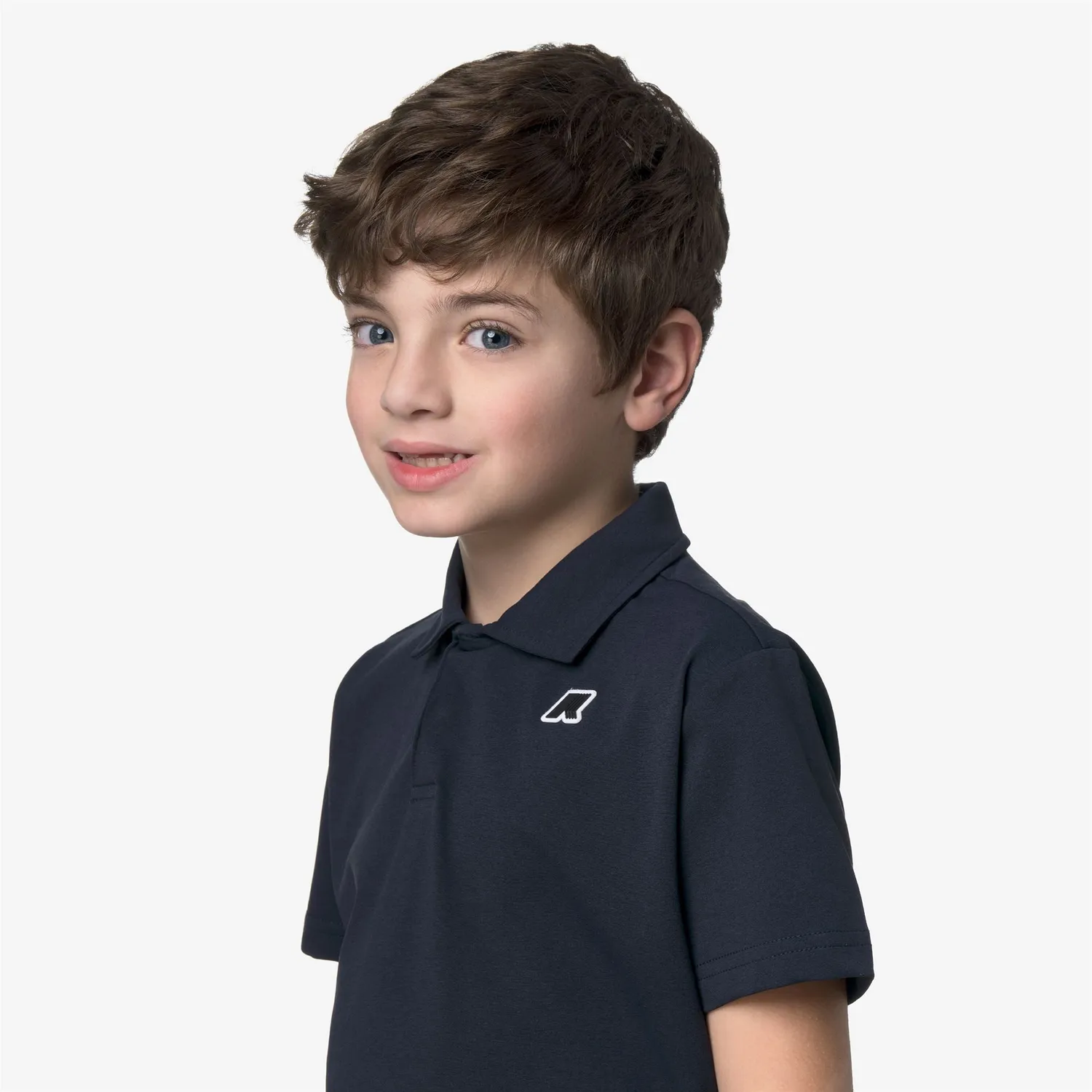 K-Way Decouvrir Travel polo copii Blue Depth cu protectie UV