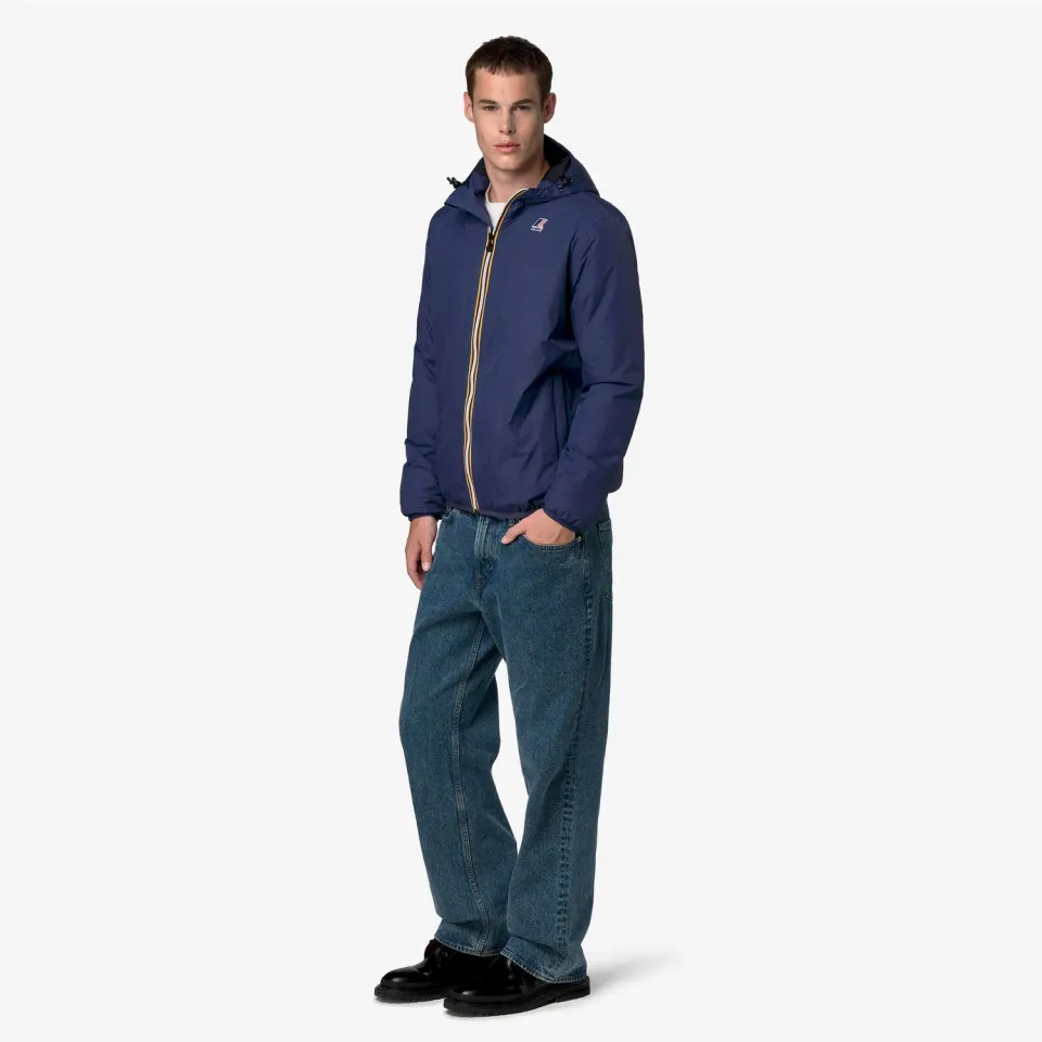 K-Way Le Vrai 4.0 Claude Warm geaca Blue Deep Cobalt