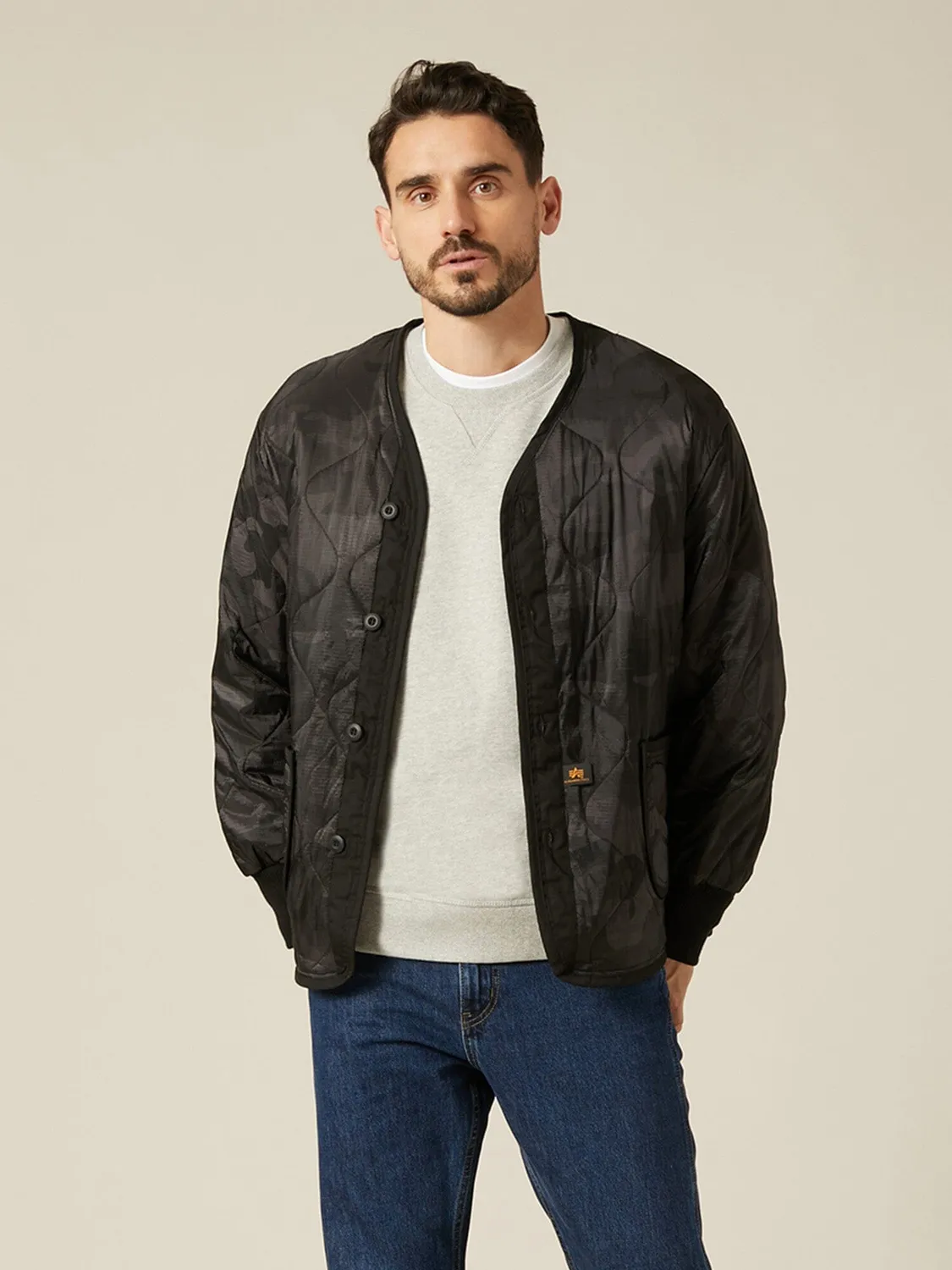 Alpha Industries ALS/92 liner geaca matlasata camuflaj unisex