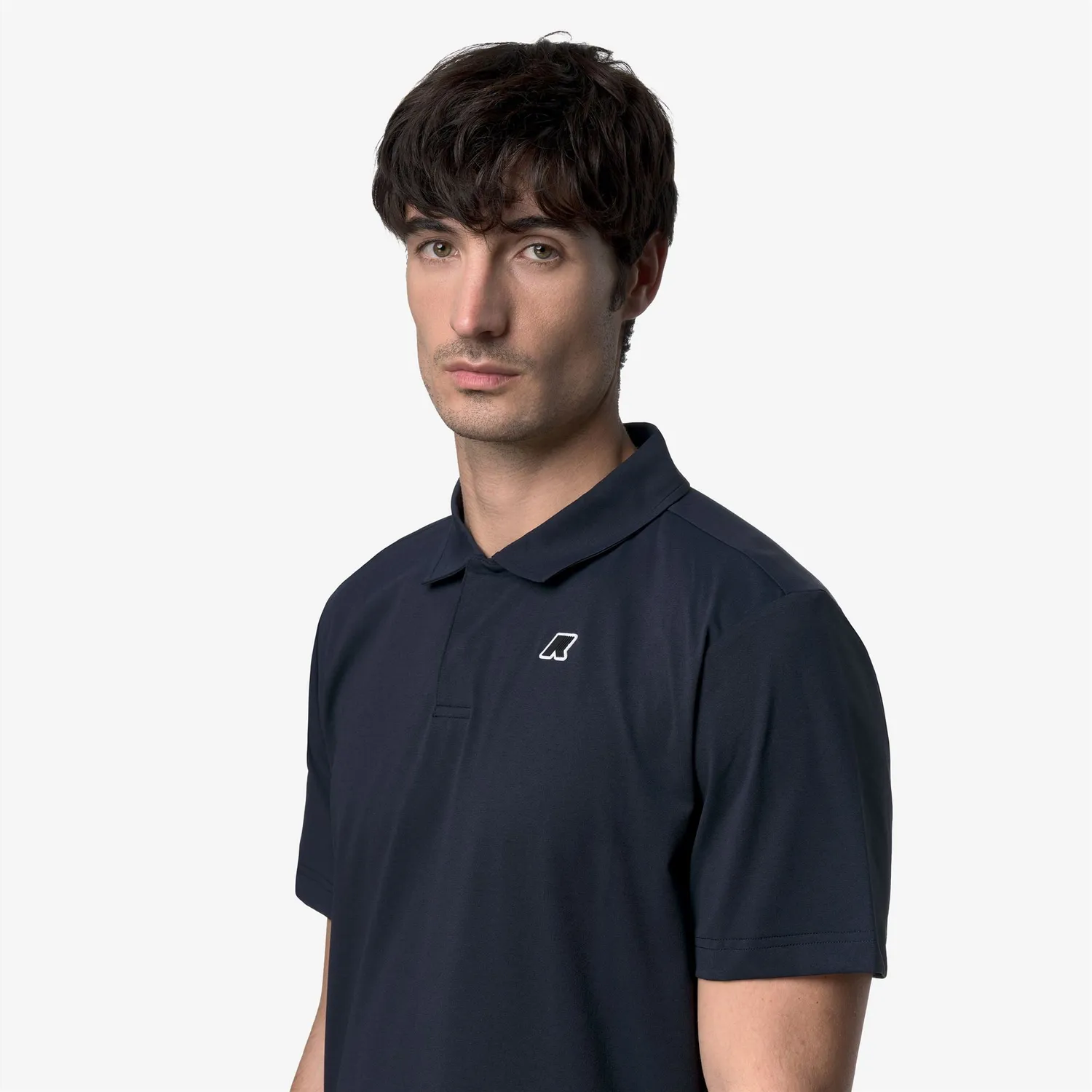 K-Way Decouvrir Travel tricou polo albastru quick-dry