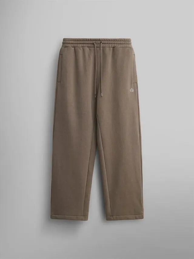 Alpha Industries Essential pantaloni sport coyote maro bumbac