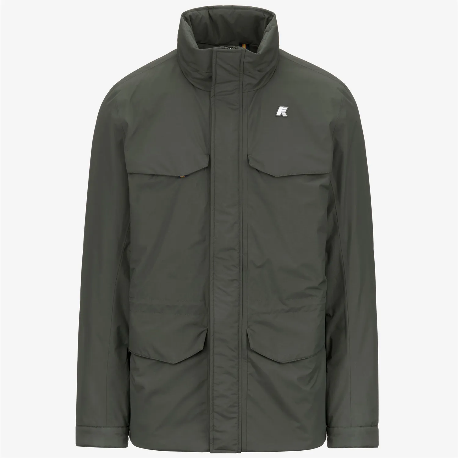 K-Way Manuel Warm Ottoman geaca barbati Green Blackish medie