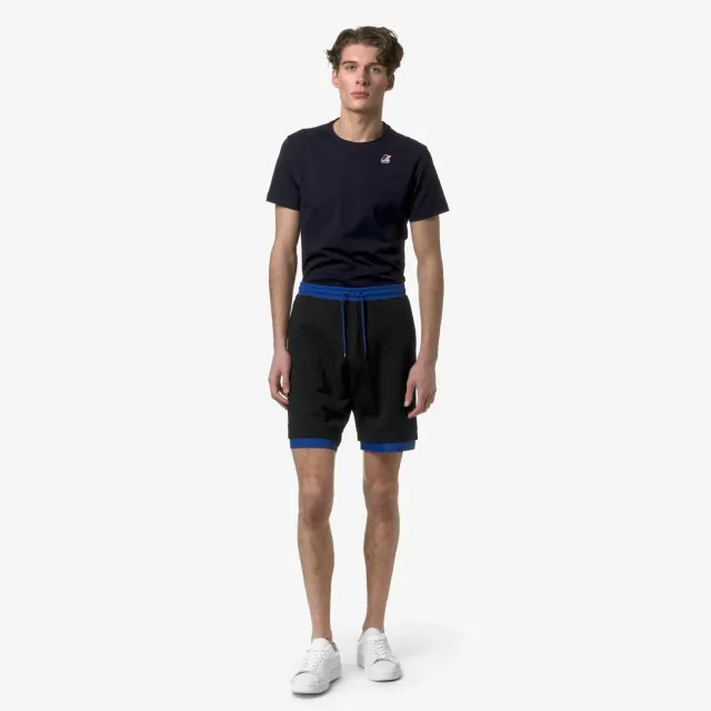 K-Way Le Vrai Nestor Nylon PC sort negru-albastru sport