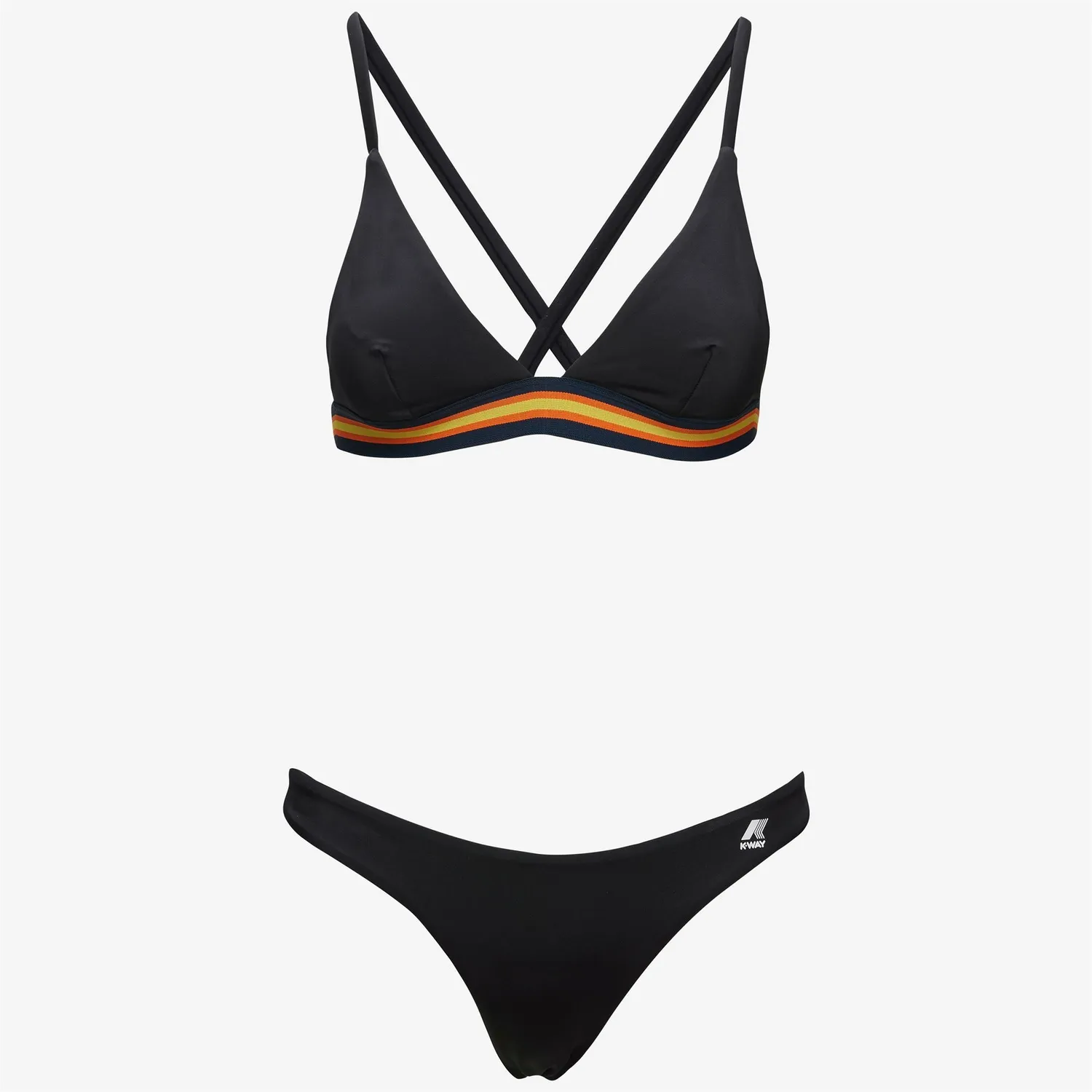 K-Way Megan Tape bikini dama negru lycra
