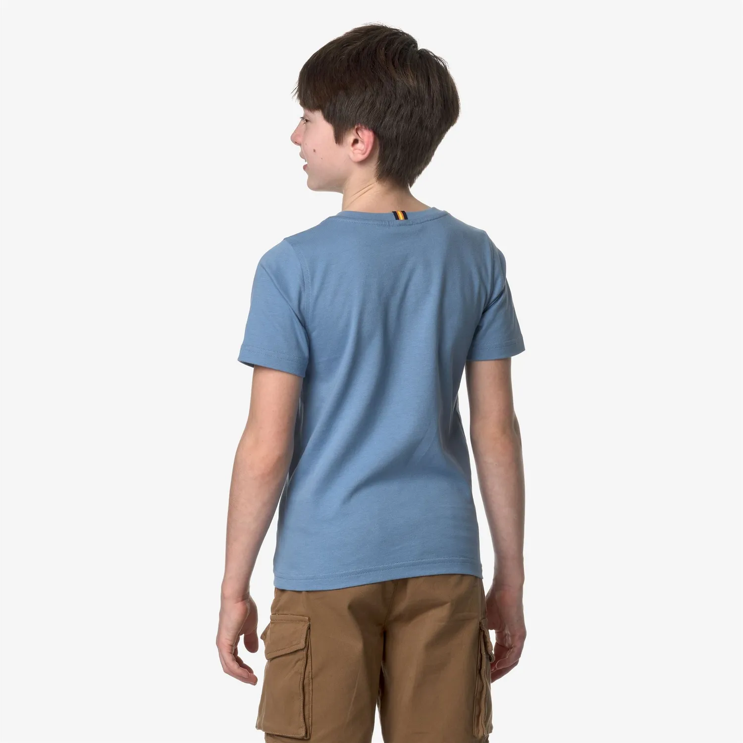 K-Way Odom Let It Rain tricou baieti albastru bumbac 100%