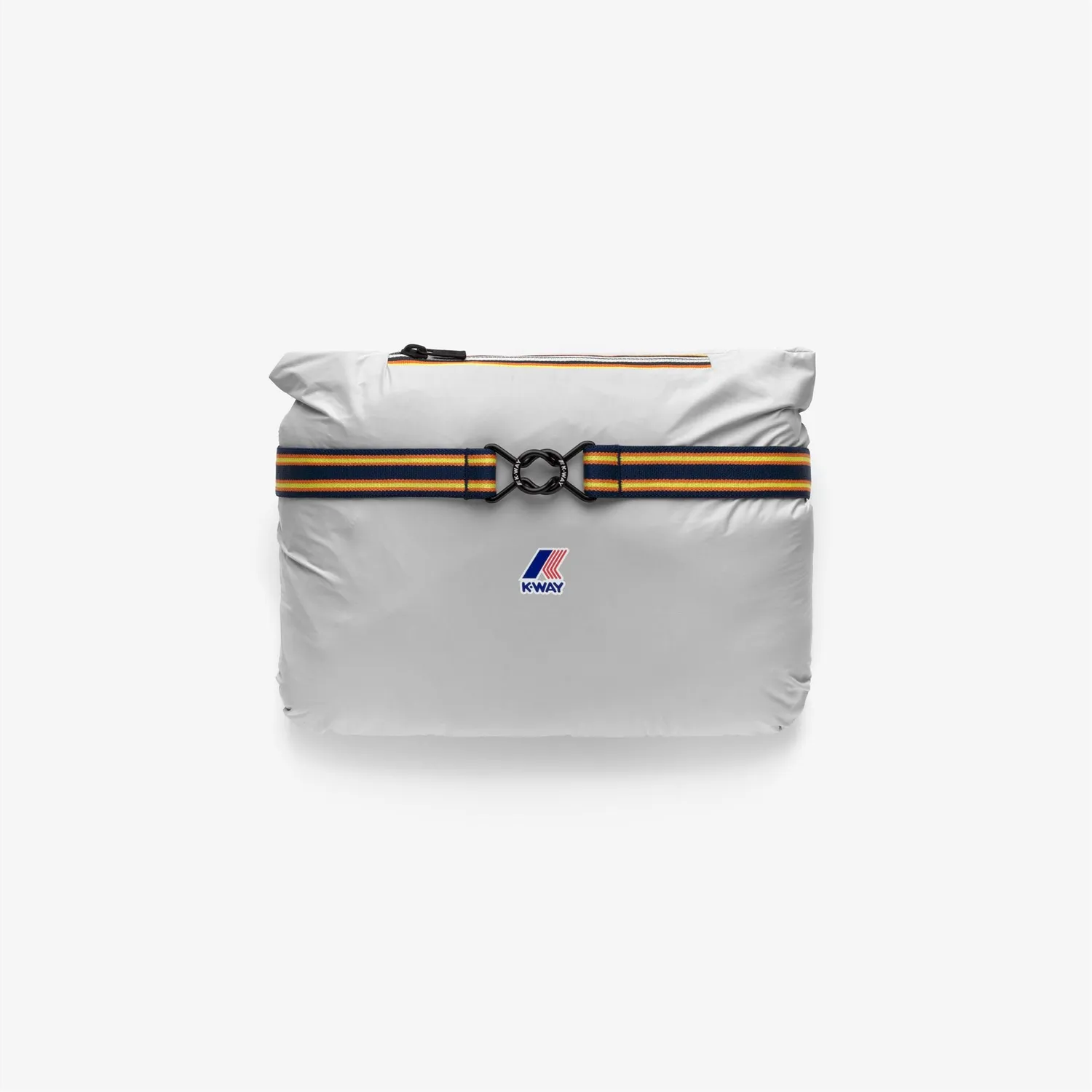 K-Way Le Vrai 4.0 Delia Warm palton 3/4 gri impermeabil