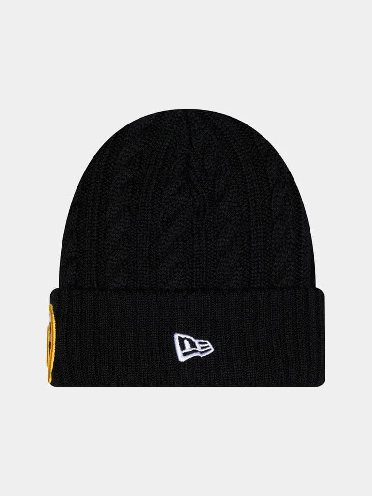 Alpha Industries Boston Bruins x New Era caciula lana neagra