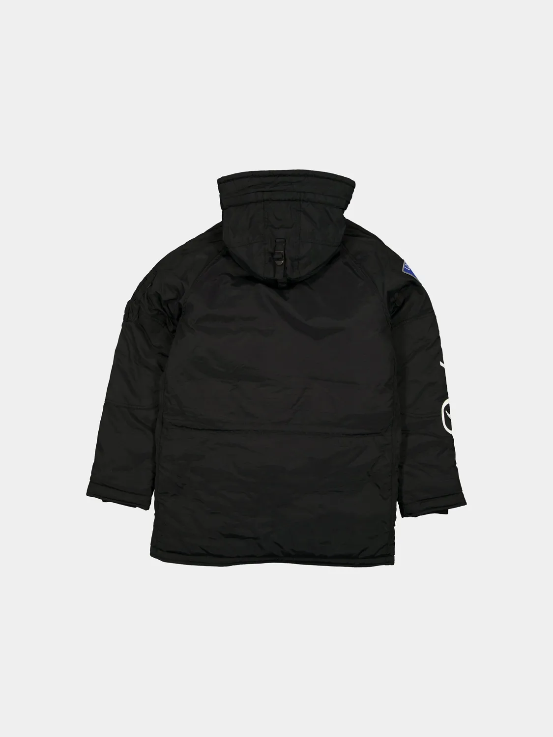 Alpha Industries N-3B Dodgers parka neagră de iarnă extremă