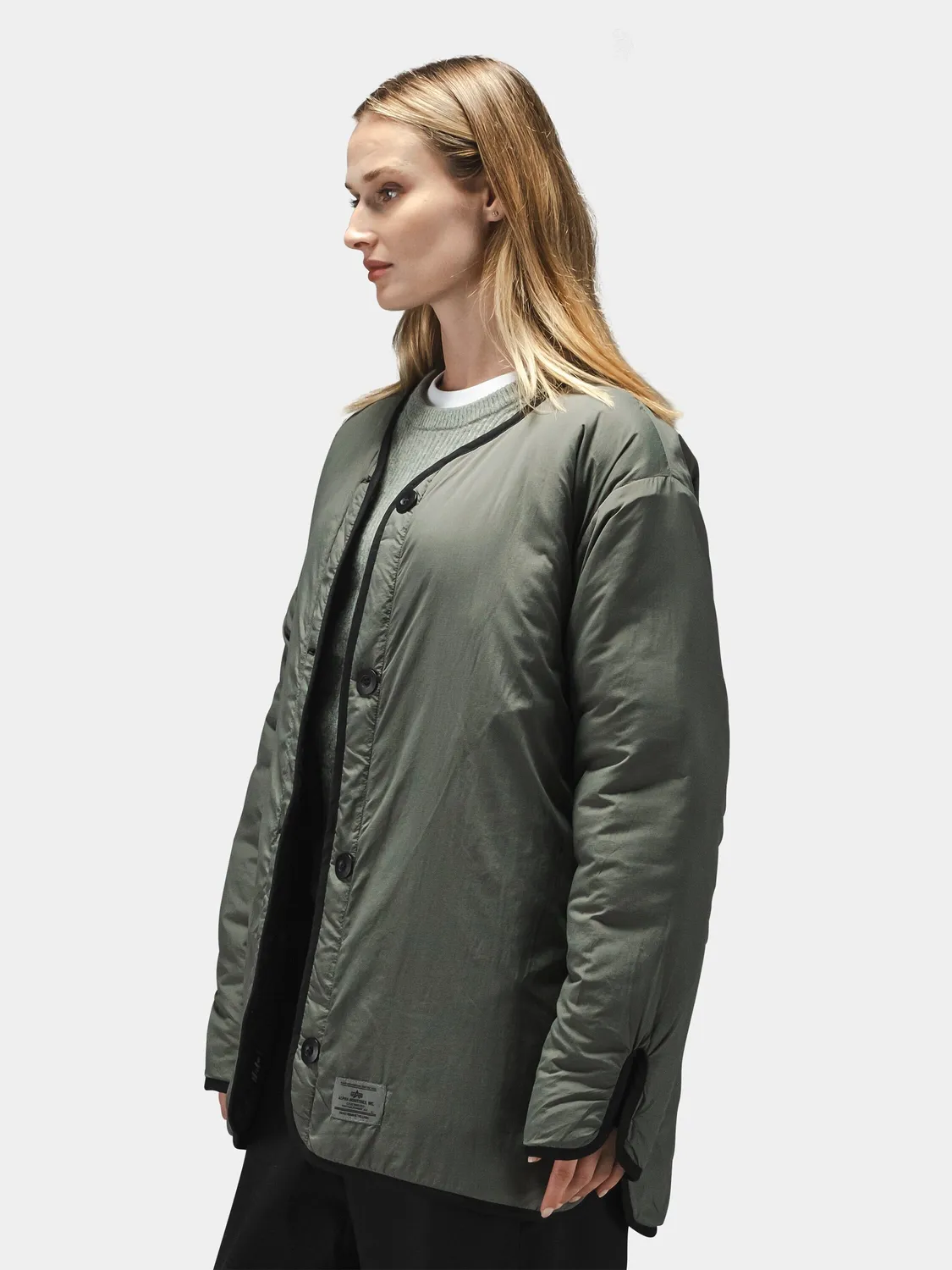 Alpha Industries ALS/92 vesta reversibila neagra nailon dama