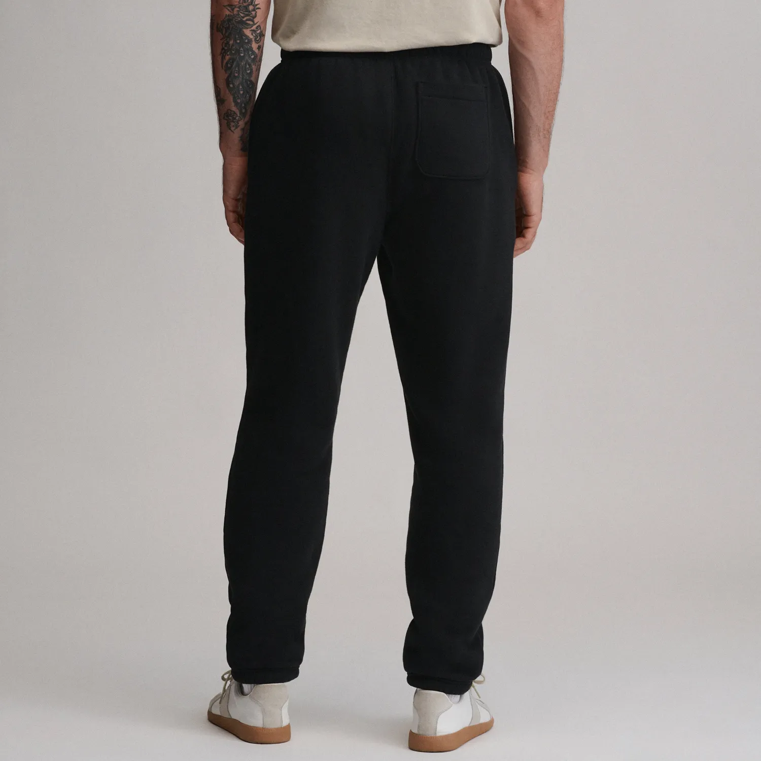 Eddie Bauer Vintage Soft pantaloni trening negri captusiti