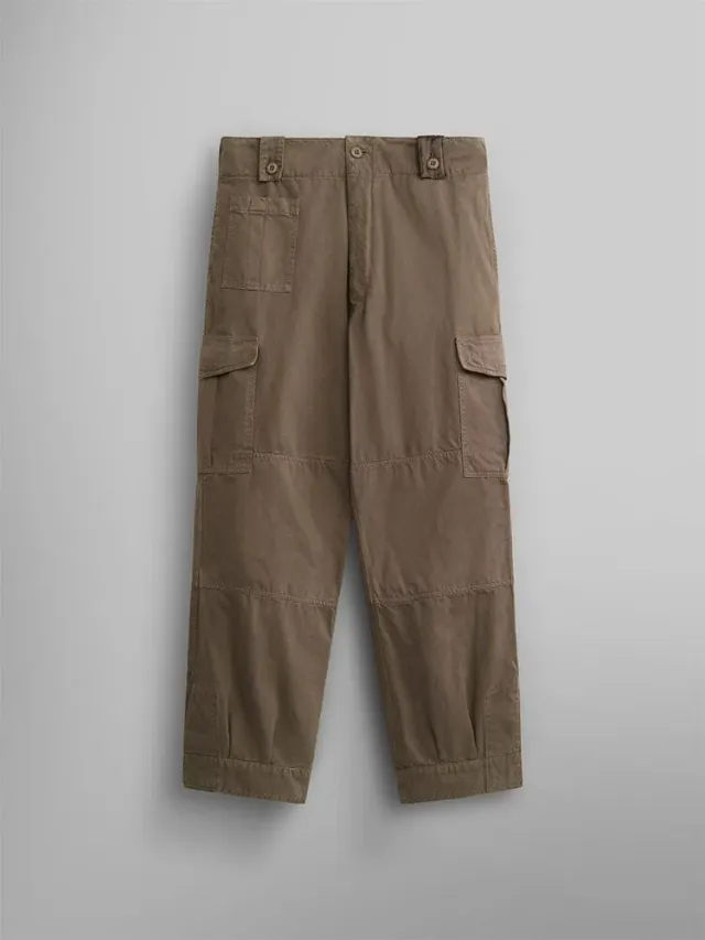Alpha Industries M-64 Belgian pantaloni cargo maro 32