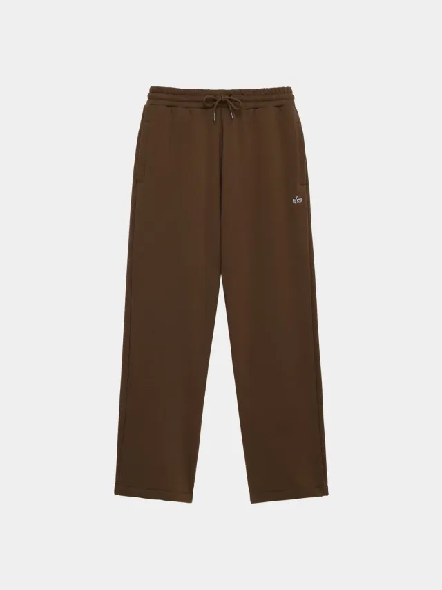 Alpha Industries Essential pantaloni sport espresso bumbac