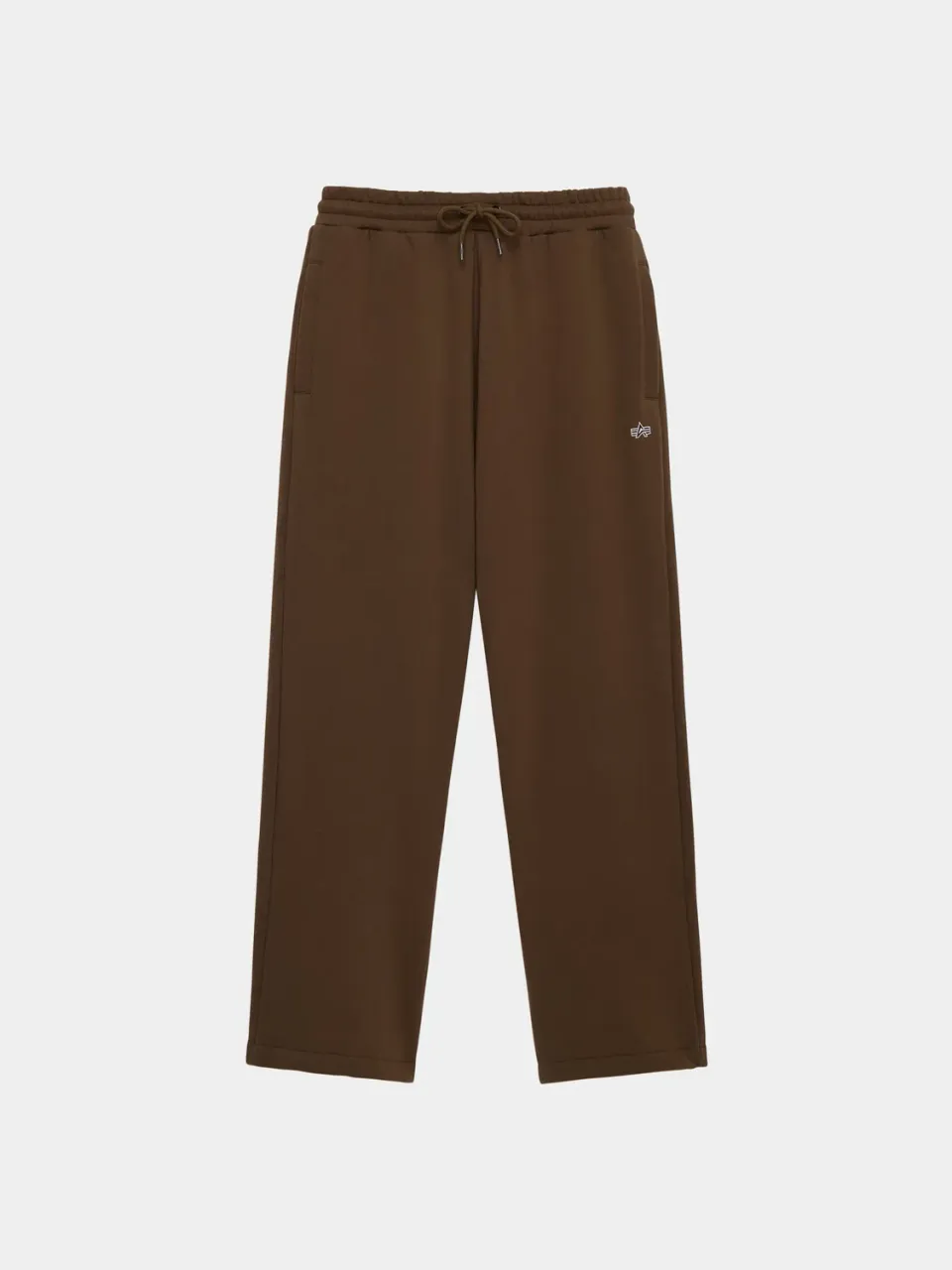 Alpha Industries Essential pantaloni sport espresso bumbac
