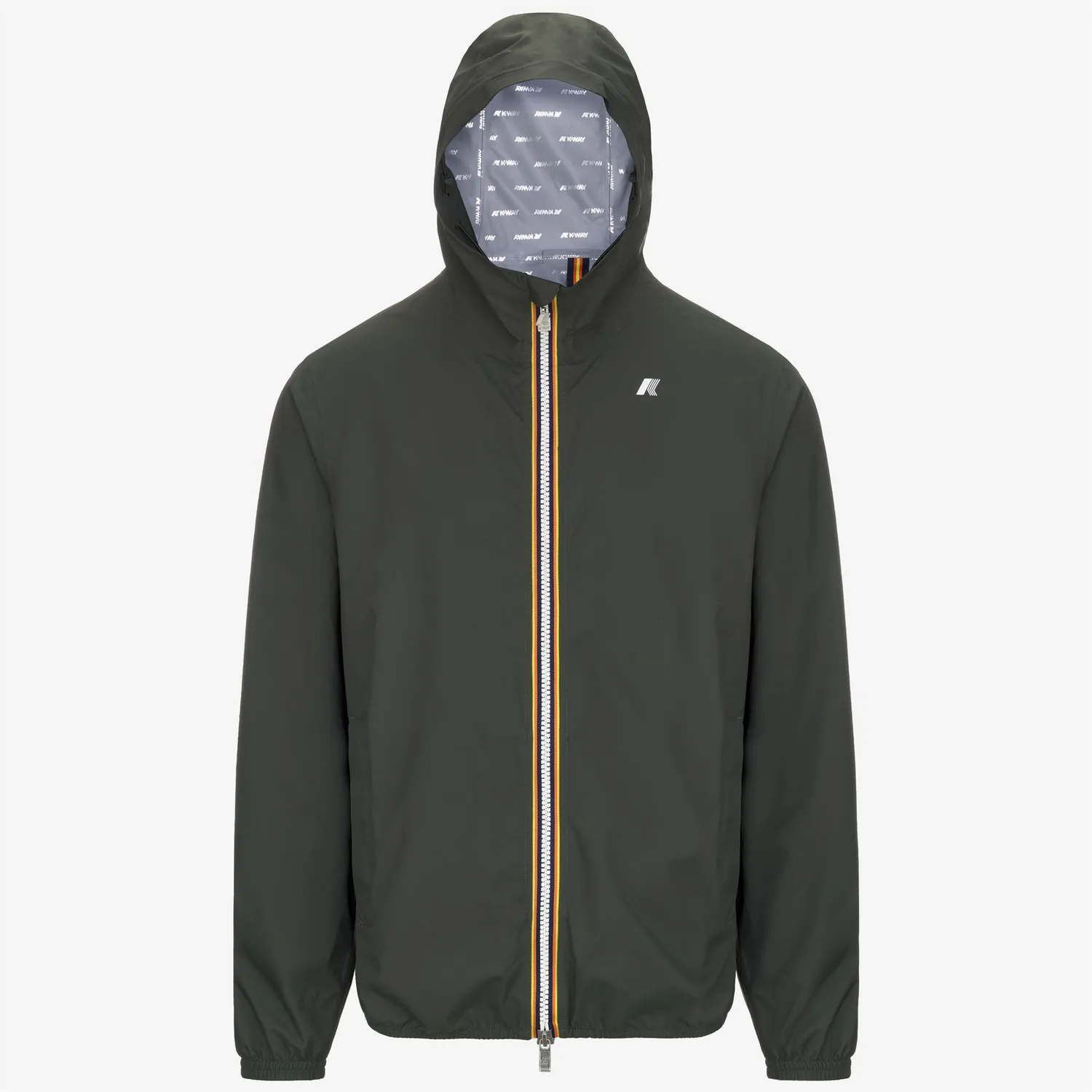K-Way Jack Stretch Dot geaca barbati Green Blackish slim