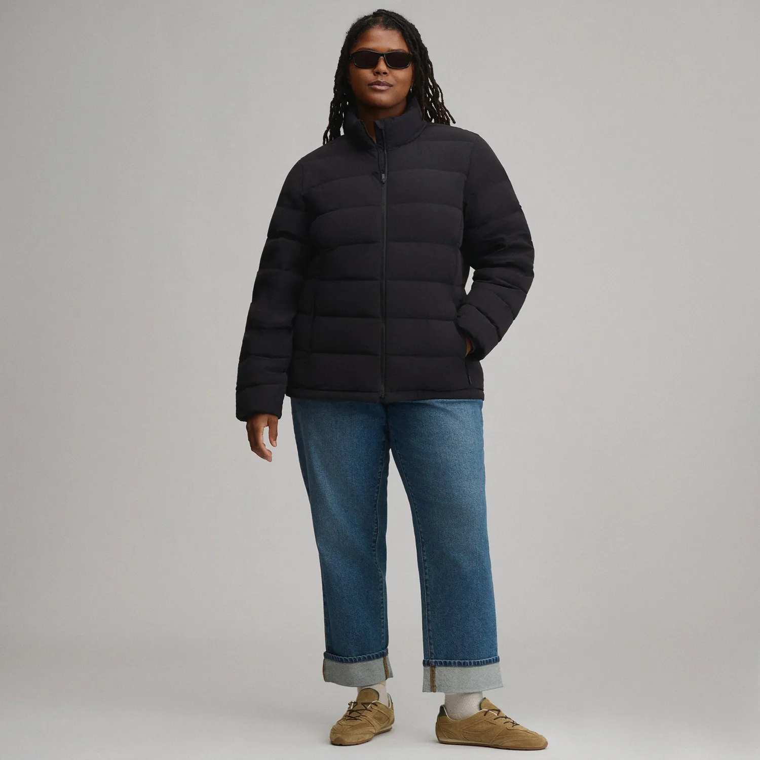Eddie Bauer EB Stretch geaca puf femei Cascade usoara