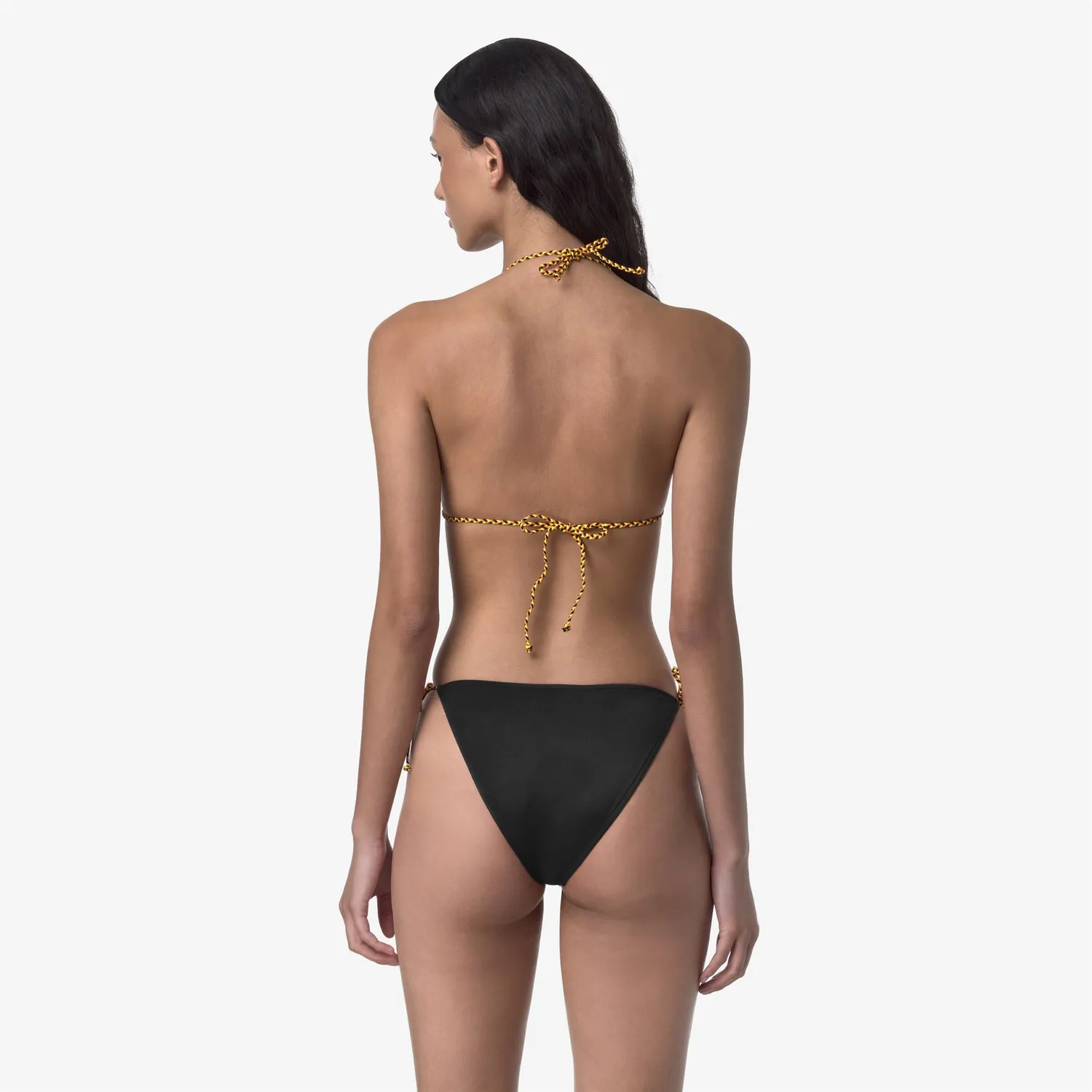 K-Way Etre Beach bikini femei negru cu șnur