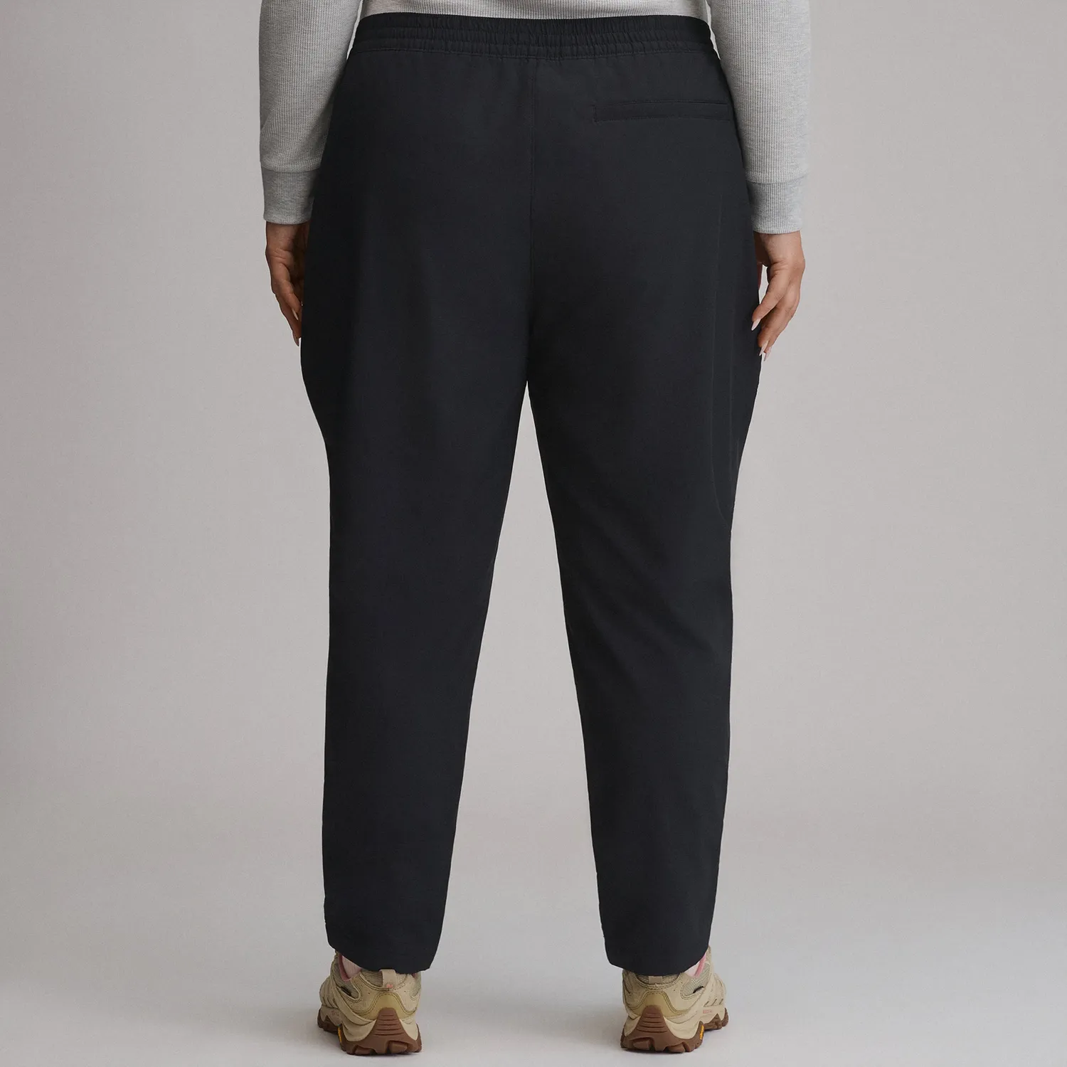 Eddie Bauer Scout Pantaloni dama Black captusiti fleece