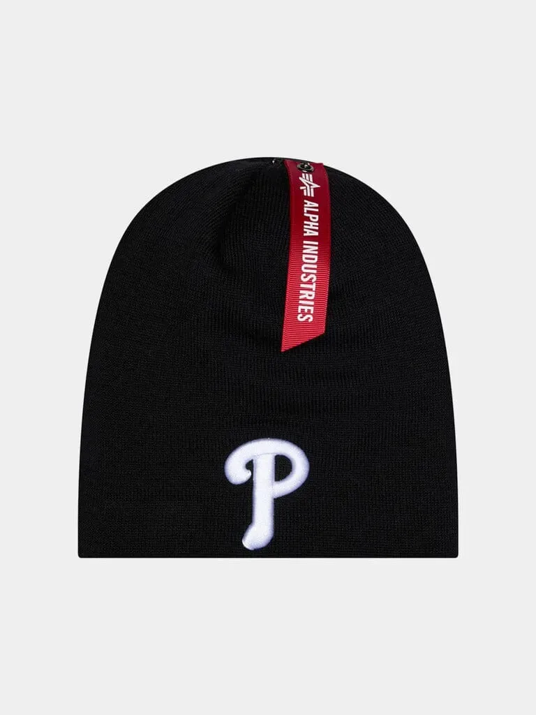 Alpha Industries Philadelphia Phillies New Era caciula neagra lana