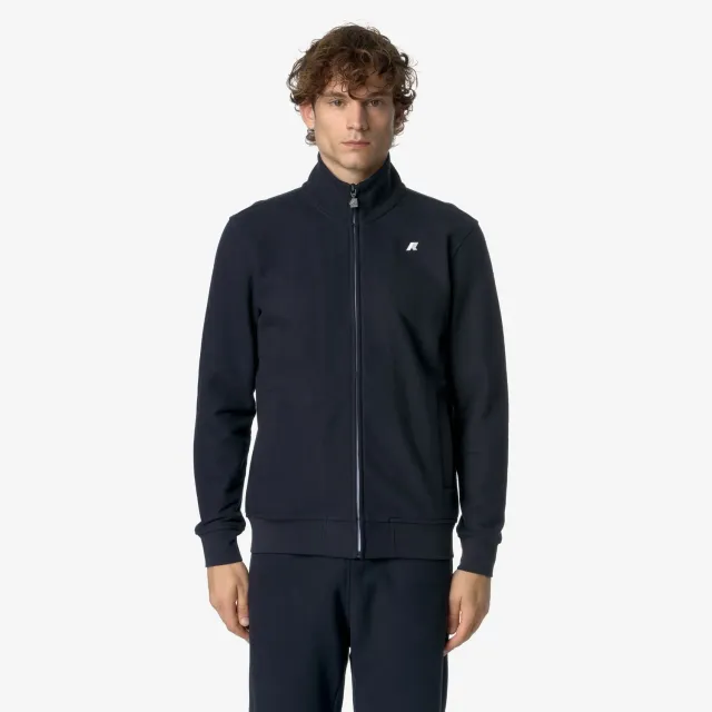 K-Way Finn Heavy Fleece hanorac bărbați albastru gros