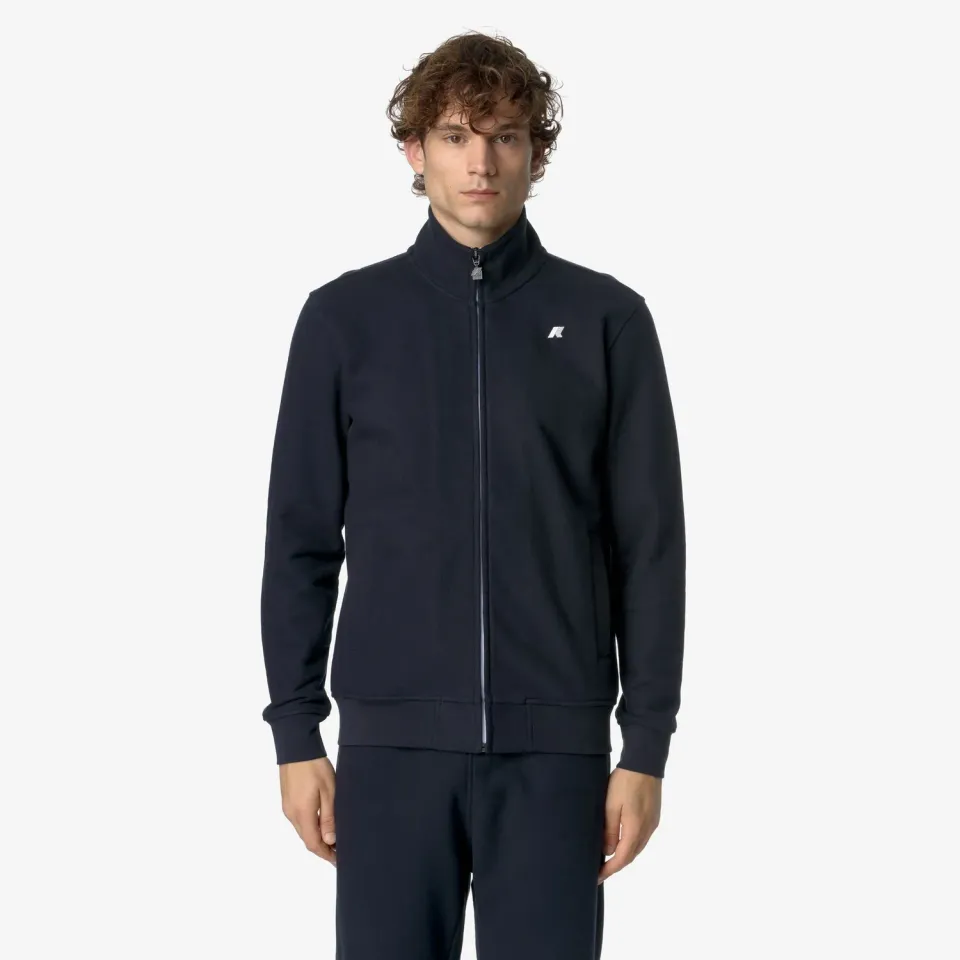 K-Way Finn Heavy Fleece hanorac bărbați albastru gros
