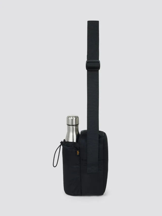 Alpha Industries Canteen geantă umăr Black nailon