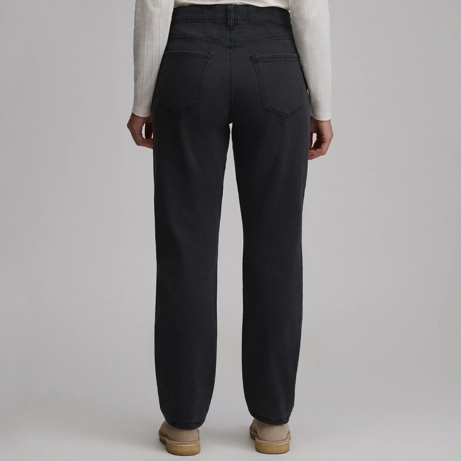 Eddie Bauer Boyfriend blugi dama captusiti Aged Blue