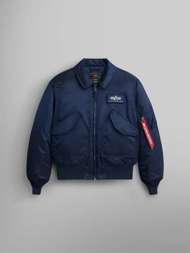 Alpha Industries CWU 45/P geaca bomber negru rezistenta la apa
