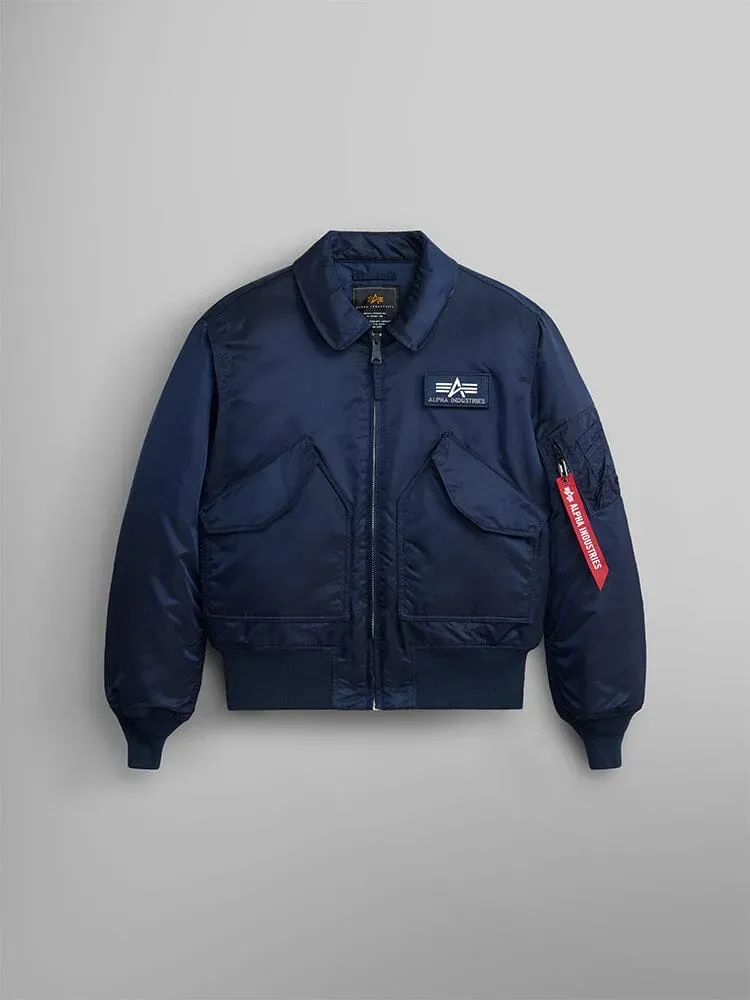 Alpha Industries CWU 45/P geaca bomber negru rezistenta la apa