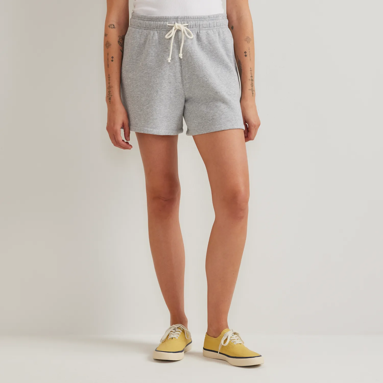 Eddie Bauer Vintage Soft pantaloni scurti dama gri relaxati