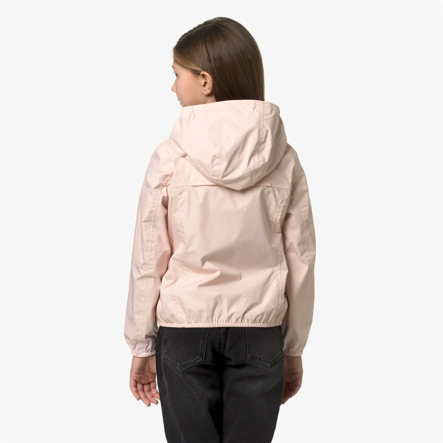K-Way Lily Plus.2 Double geaca fete roz reversibila