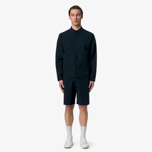 K-Way Sharrie overshirt barbati Blue Depth tehnic
