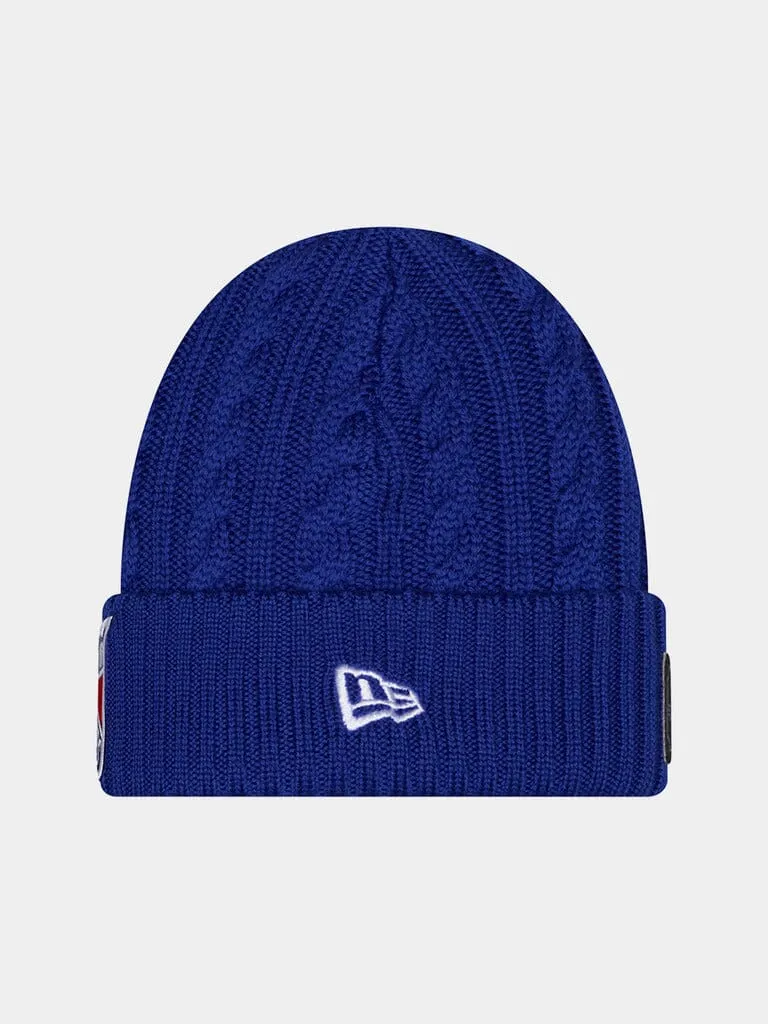 Alpha Industries Rangers New Era caciula lana merinos albastru