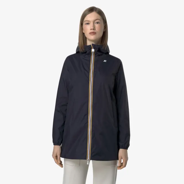 K-Way Sophie Plus.2 Double geaca dama reversibila albastru