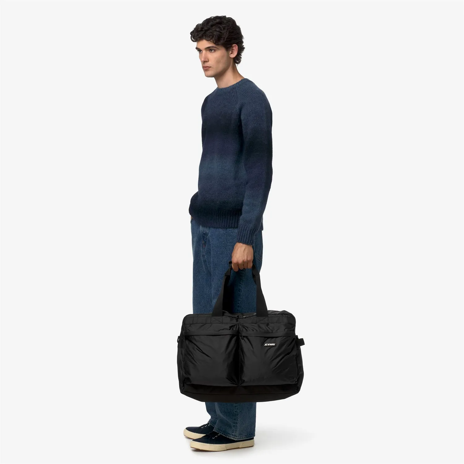 K-Way Ardelu geantă voiaj unisex neagră 51 cm