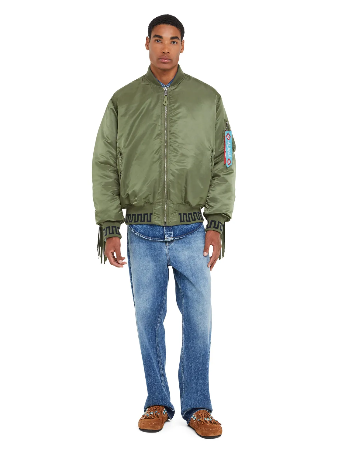 Alpha Industries Alanui MA-1 geaca bomber sage
